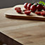 GoodHome 40mm Hinita Oiled Natural Solid oak Square edge Kitchen Worktop, (L)3000mm