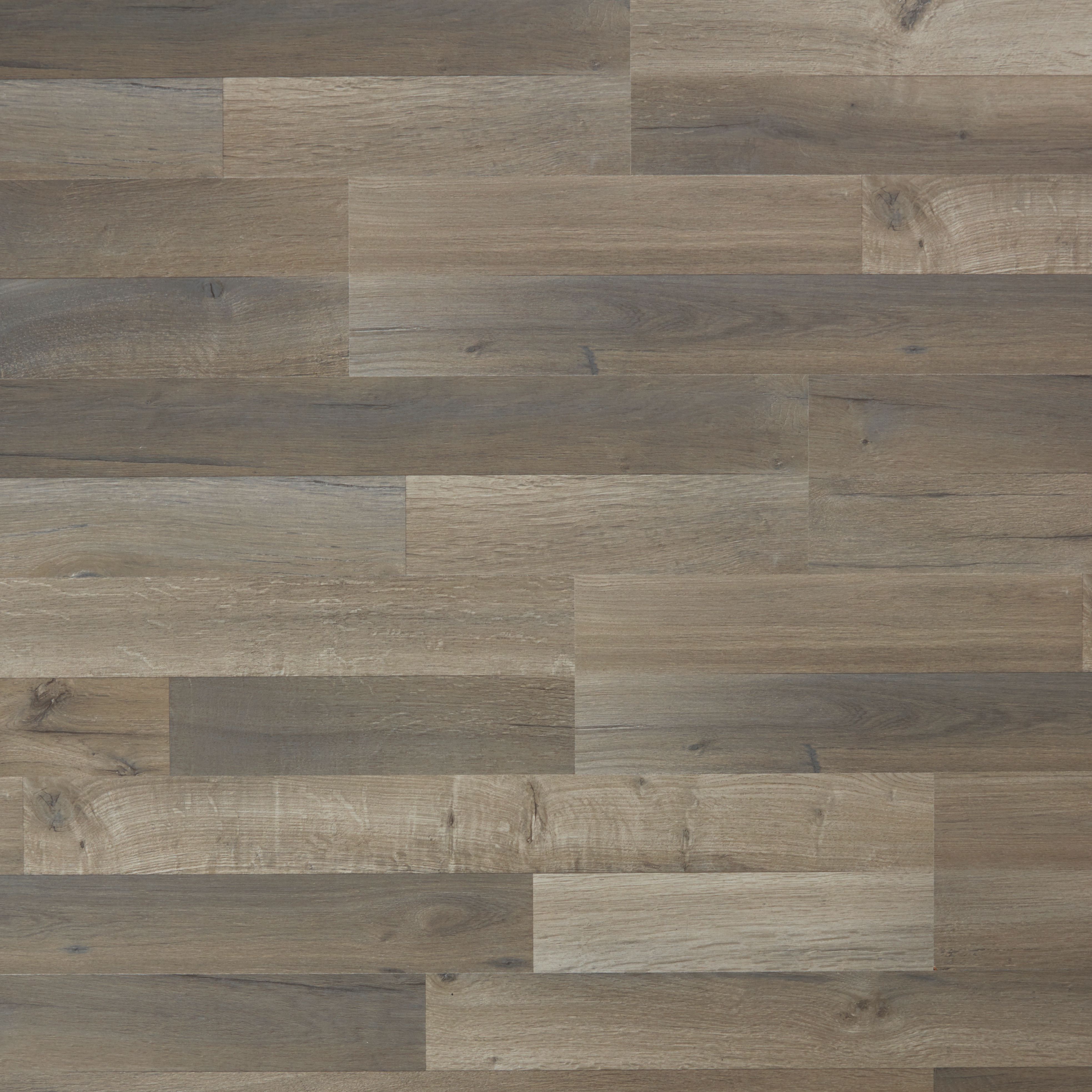 GoodHome Addington Grey Oak effect Laminate Flooring, 1.996m²