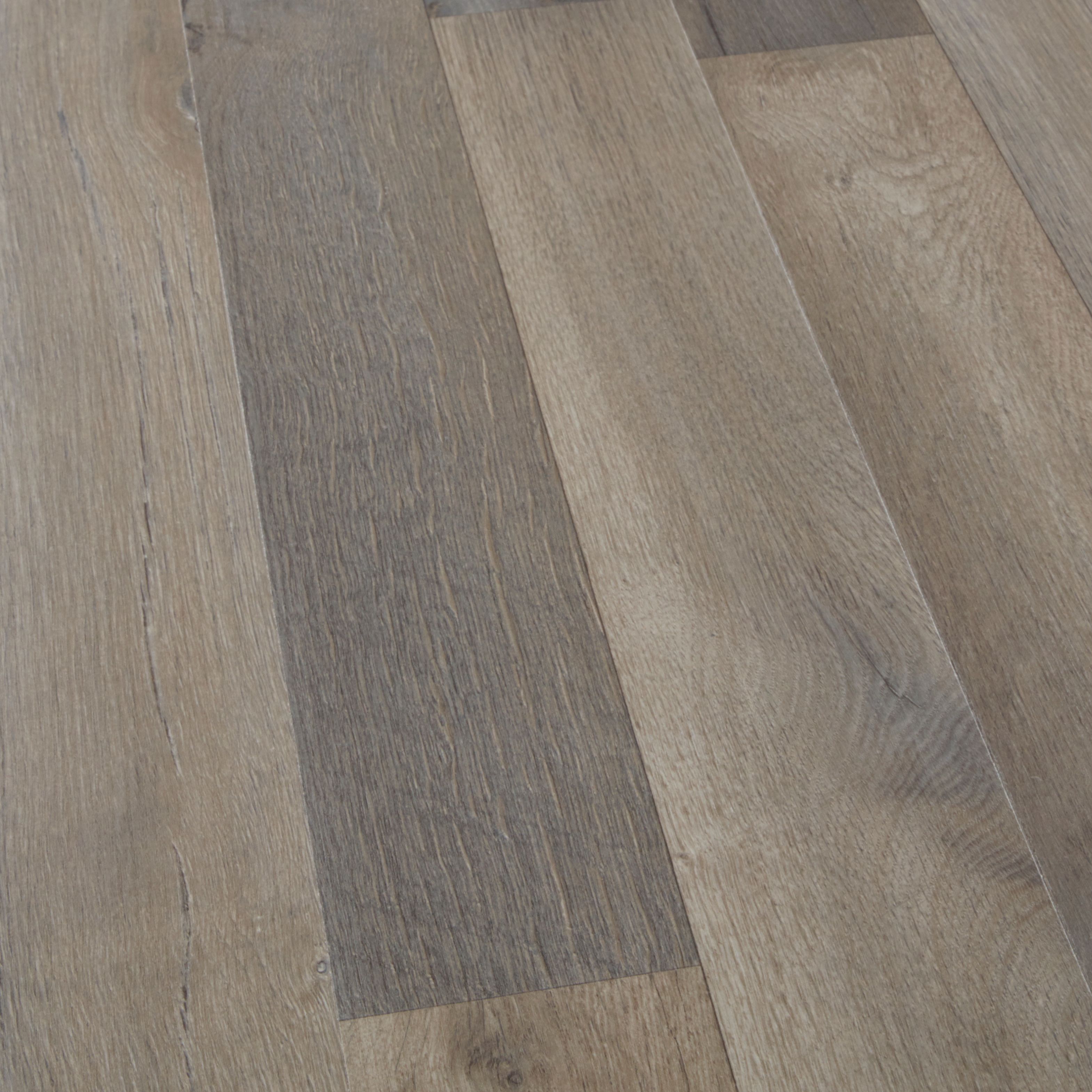 GoodHome Addington Grey Oak effect Laminate Flooring, 1.996m²