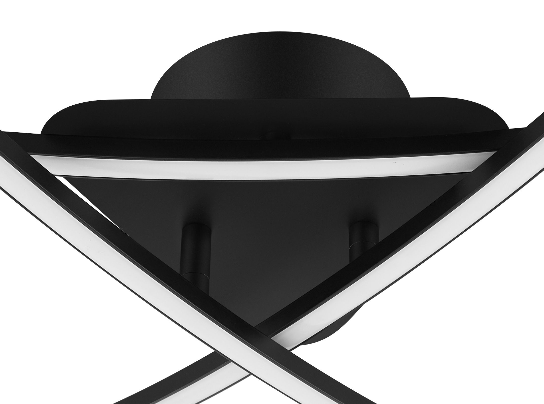 GoodHome Alani Matt Metal & plastic Black Ceiling light