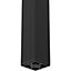 GoodHome Alara Black Room divider post (H)2.25m (W)0.04m