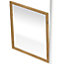 GoodHome Alara Natural Clear Glass Modular Room divider panel (H)1m (W)1m
