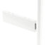 GoodHome Alara White Fire-rated Modular Room divider panel (H)0.13m (W)0.5m