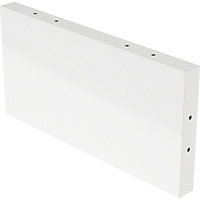 GoodHome Alara White Fire-rated Modular Room divider panel (H)0.25m (W)0.5m