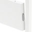 GoodHome Alara White Modular Room divider panel (H)0.25m (W)0.5m