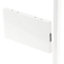 GoodHome Alara White Modular Room divider panel (H)0.25m (W)0.5m