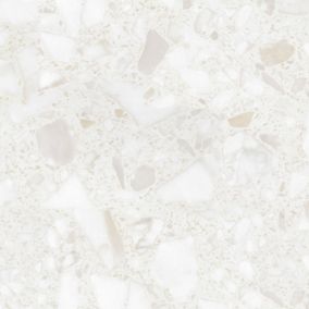 GoodHome Algiata Beige Marble effect Laminate Upstand (L)3000mm