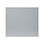 GoodHome Alisma High gloss grey slab Drawer front, bridging door & bi fold door, (W)400mm (H)356mm (T)18mm