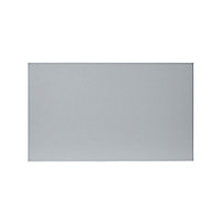GoodHome Alisma High gloss grey slab Drawer front, bridging door & bi fold door, (W)600mm (H)356mm (T)18mm