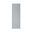 GoodHome Alisma High gloss grey slab Tall wall Cabinet door (W)300mm (H)895mm (T)18mm