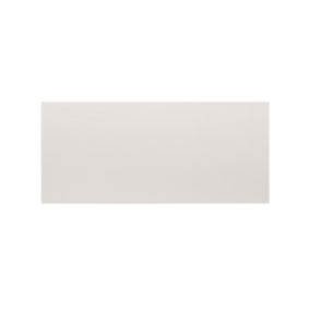 GoodHome Alisma High gloss white slab Full height Drawer front, bridging door & bi fold door, (W)800mm (H)356mm (T)18mm