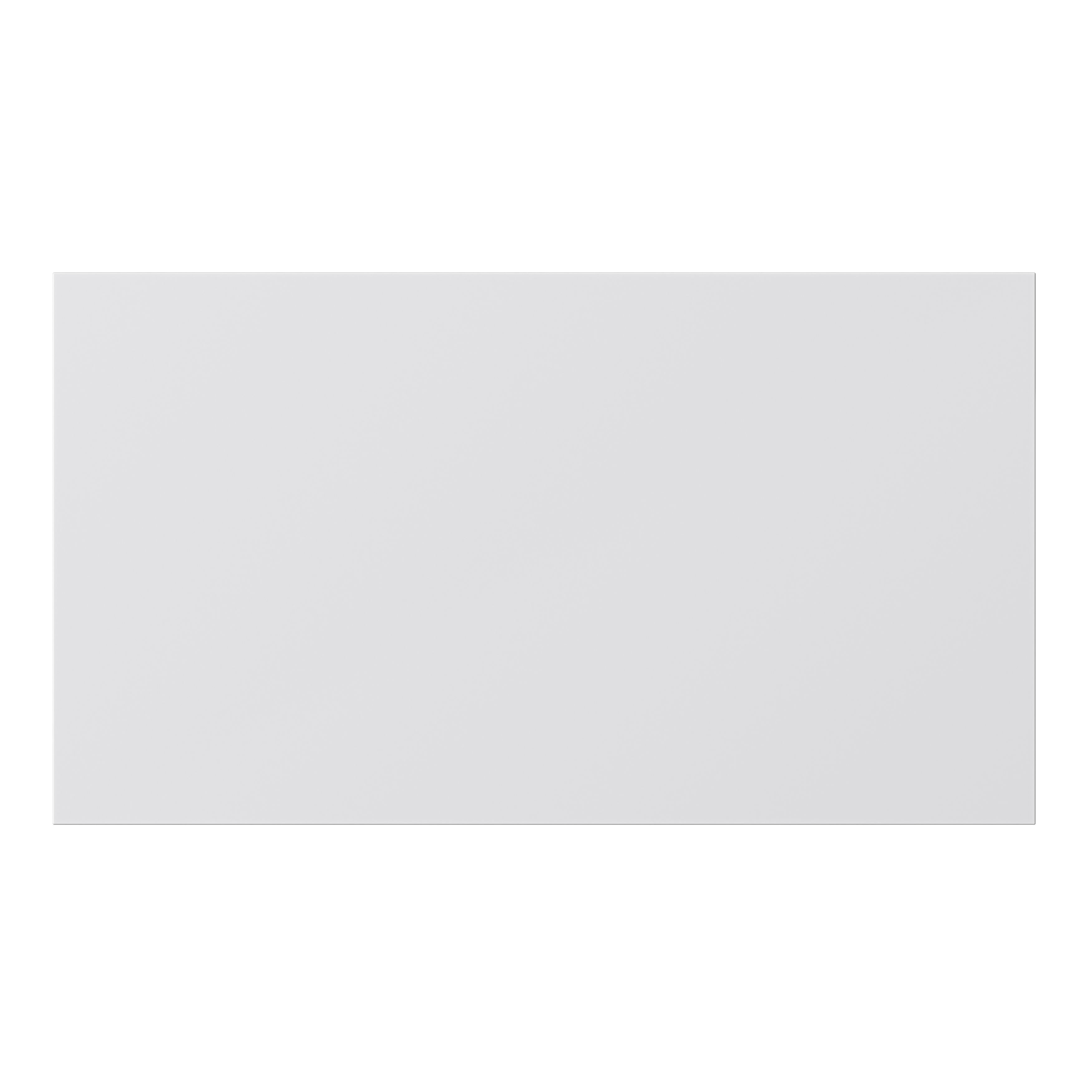 GoodHome Alisma Innovo handleless gloss light grey slab Drawer front, bridging door & bi fold door, (W)600mm