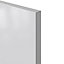 GoodHome Alisma Innovo handleless gloss light grey slab Drawer front, bridging door & bi fold door, (W)800mm