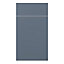 GoodHome Alisma Matt blue Door & drawer, (W)400mm (H)715mm (T)18mm