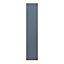 GoodHome Alisma Matt blue slab 70:30 Tall larder Cabinet door (W)300mm (H)1467mm (T)18mm
