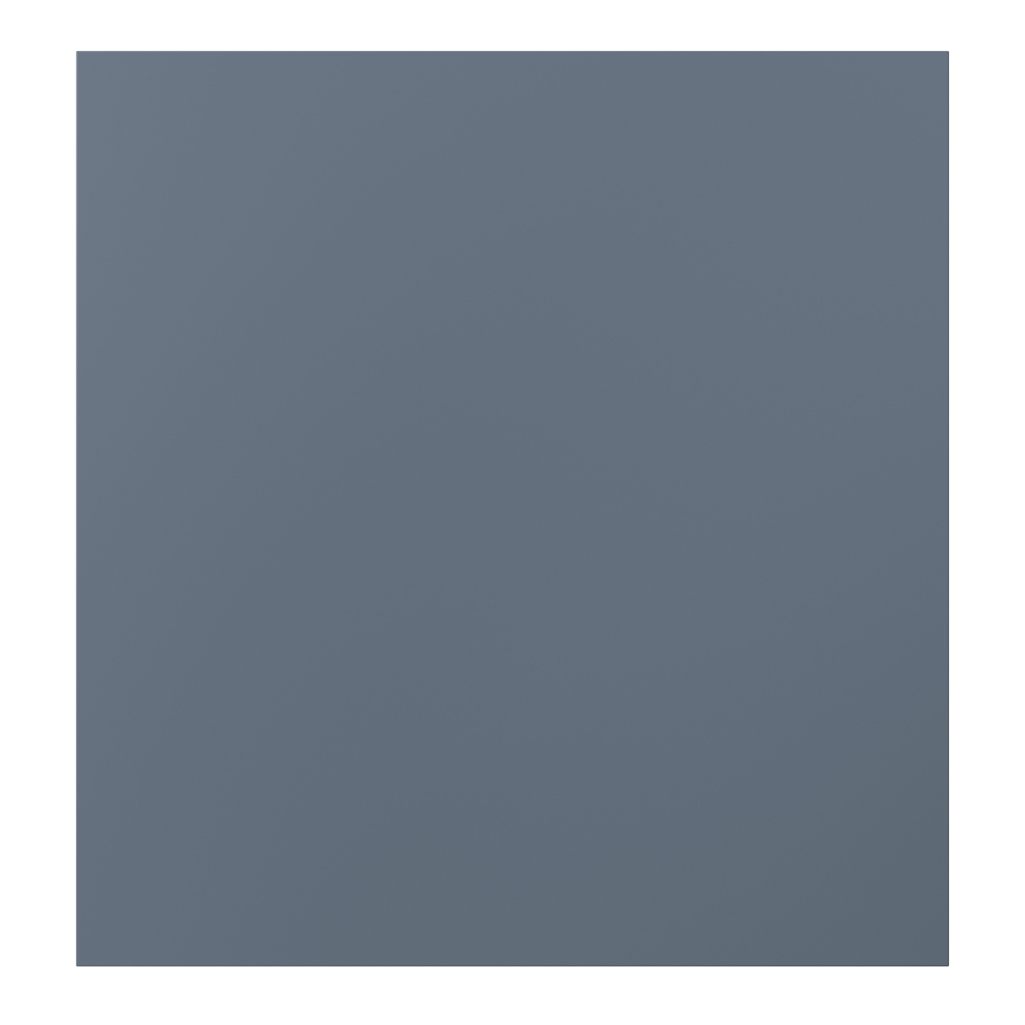 GoodHome Alisma Matt blue slab Appliance Cabinet door (W)600mm (H)626mm (T)18mm