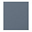 GoodHome Alisma Matt blue slab Drawer front, bridging door & bi fold door (W)300mm, Pack of 2