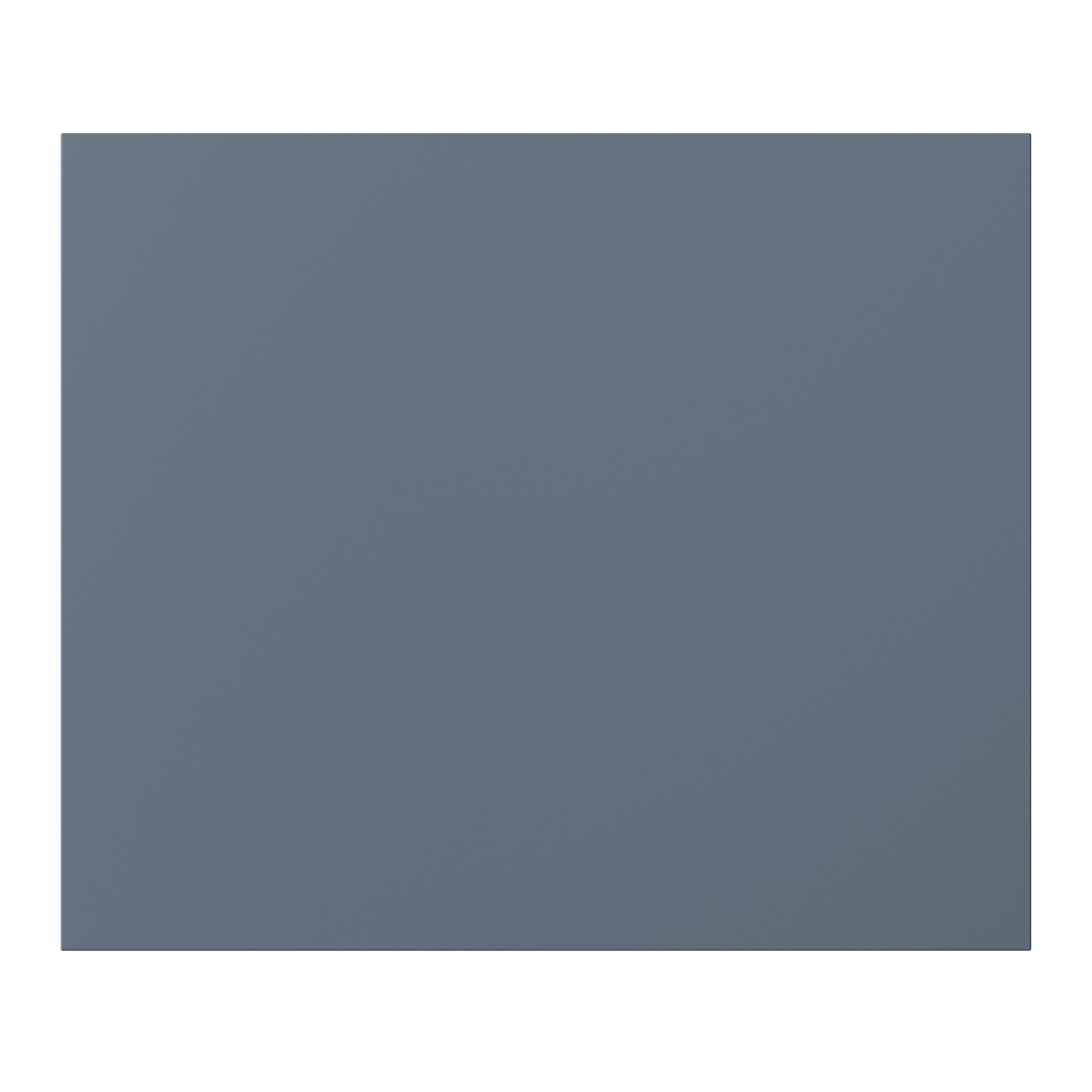 GoodHome Alisma Matt blue slab Drawer front, bridging door & bi fold door (W)400mm, Pack of 2