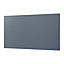 GoodHome Alisma Matt blue slab Drawer front, bridging door & bi fold door (W)600mm, Pack of 2