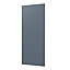 GoodHome Alisma Matt blue slab Highline Cabinet door (W)300mm (H)715mm (T)18mm