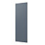 GoodHome Alisma Matt blue slab Tall wall Cabinet door (W)300mm (H)895mm (T)18mm