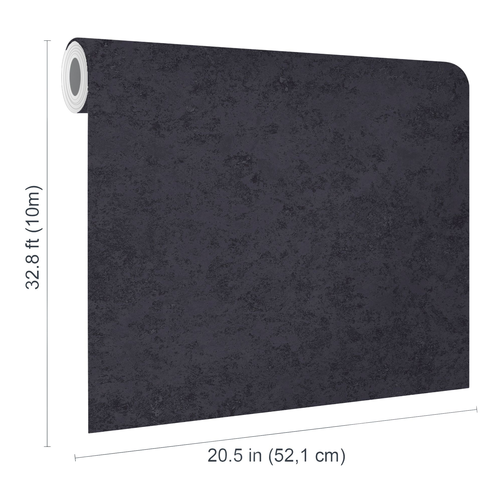 GoodHome Allanite Navy Embossed Wallpaper