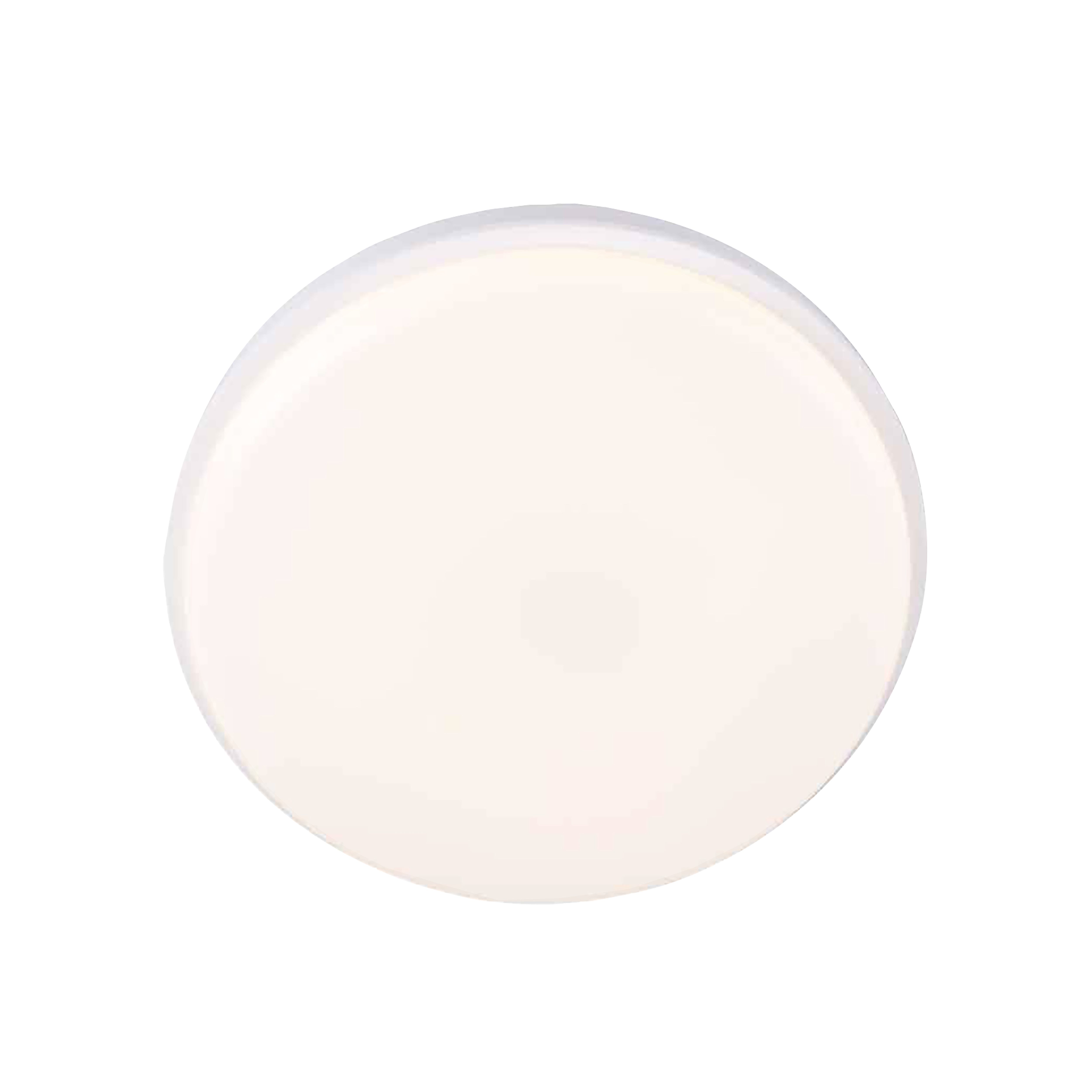 GoodHome Almagro White Wired LED Bulkhead light (Dia) 35cm