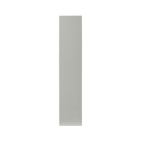 GoodHome Alpinia Matt grey painted wood effect shaker Highline Cabinet door (W)150mm (H)715mm (T)18mm