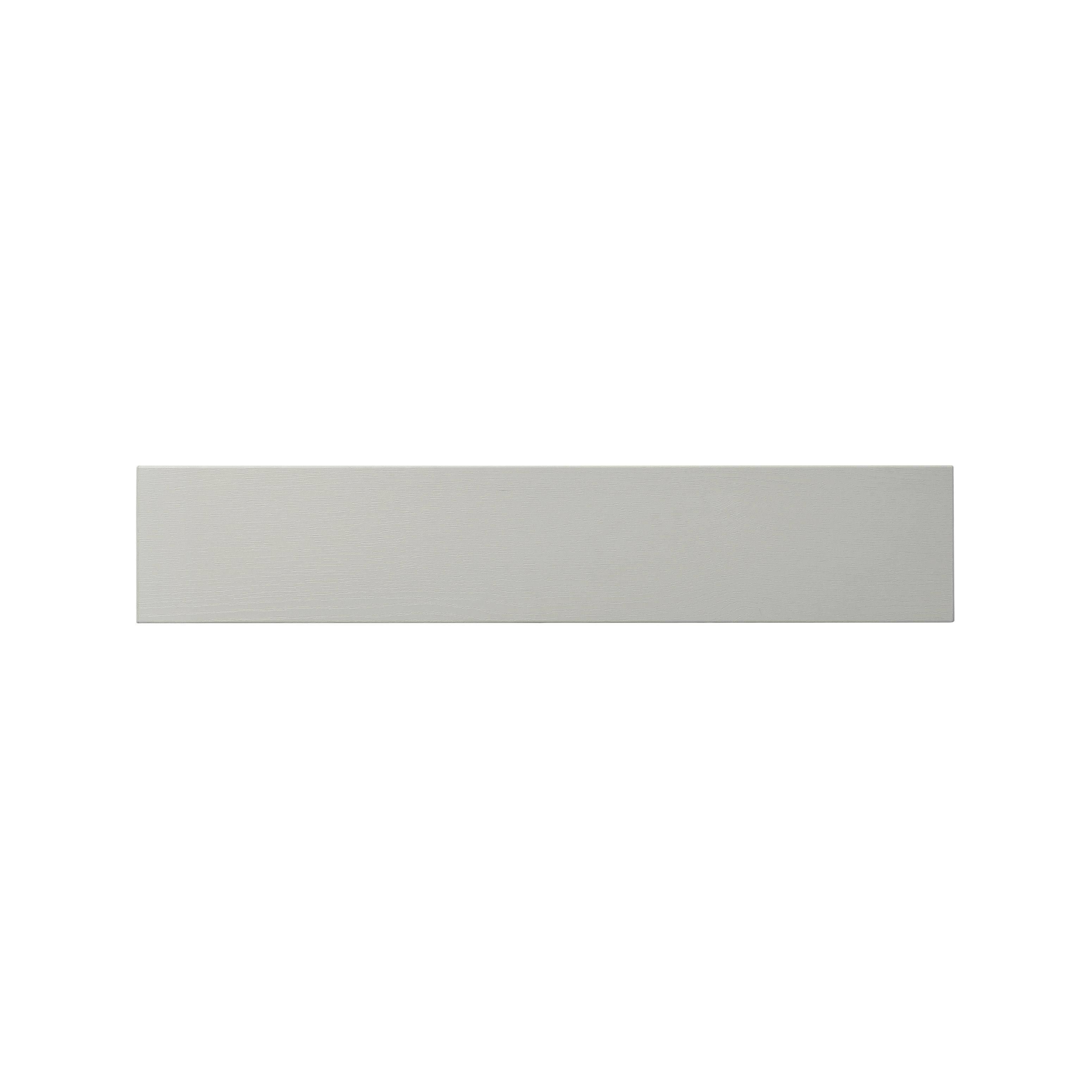 GoodHome Alpinia Matt grey painted wood effect shaker Standard Appliance Filler panel (H)115mm (W)597mm