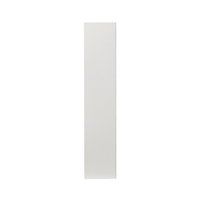 GoodHome Alpinia Matt ivory painted wood effect shaker Highline Cabinet door (W)150mm (H)715mm (T)18mm