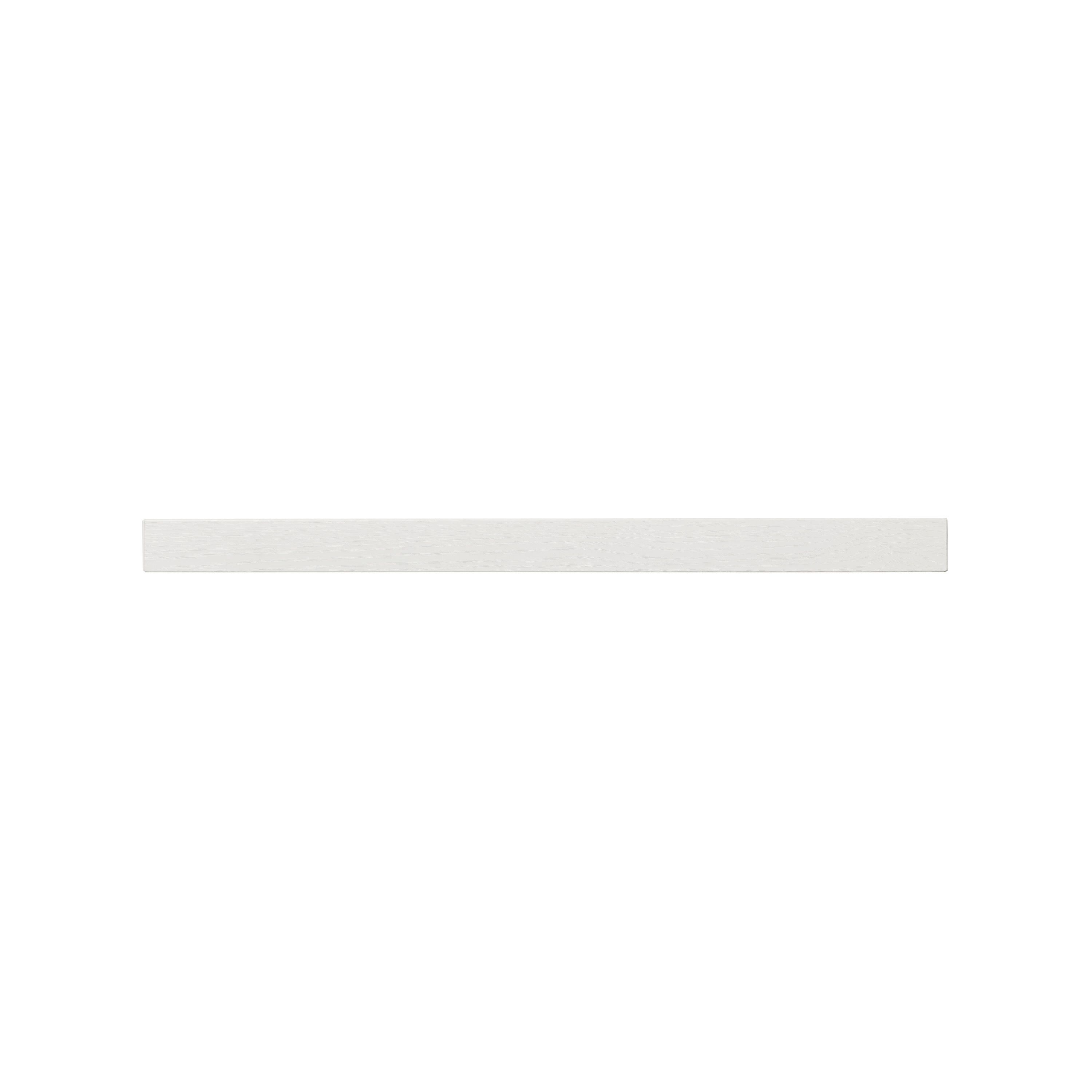 GoodHome Alpinia Matt ivory painted wood effect shaker Standard Appliance Filler panel (H)58mm (W)597mm