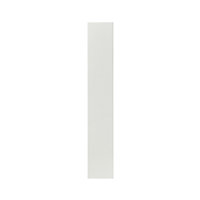 GoodHome Alpinia Matt ivory painted wood effect shaker Tall wall Cabinet door (W)150mm (H)895mm (T)18mm