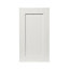 GoodHome Alpinia Matt Ivory Shaker Highline Cabinet door (W)450mm (H)715mm (T)18mm