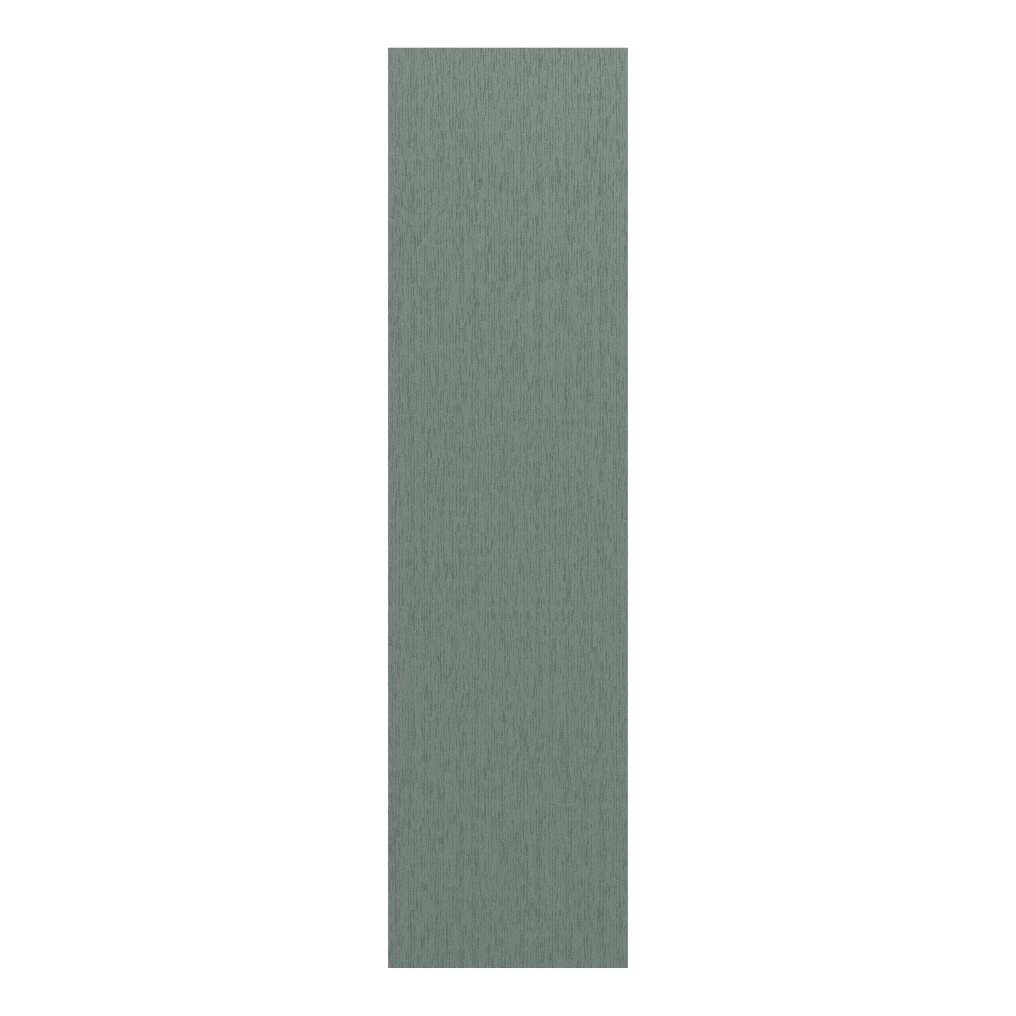 GoodHome Alpinia Matt reed green wood effect Tall Appliance & larder Appliance End panel (H)2190mm (W)570mm, Pair
