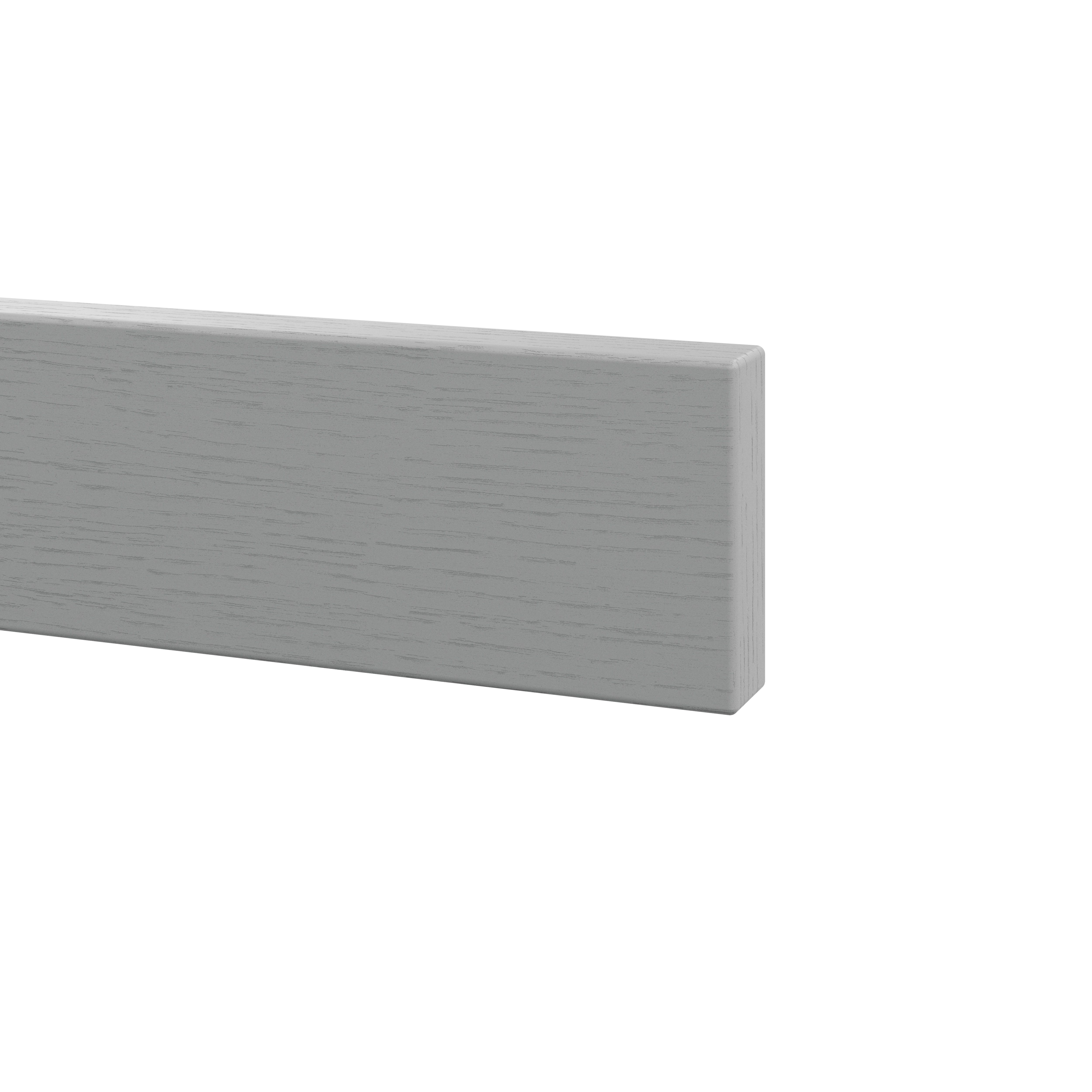 GoodHome Alpinia Matt Slate Grey Painted Wood Effect Shaker Standard Appliance Filler panel (H)58mm (W)597mm