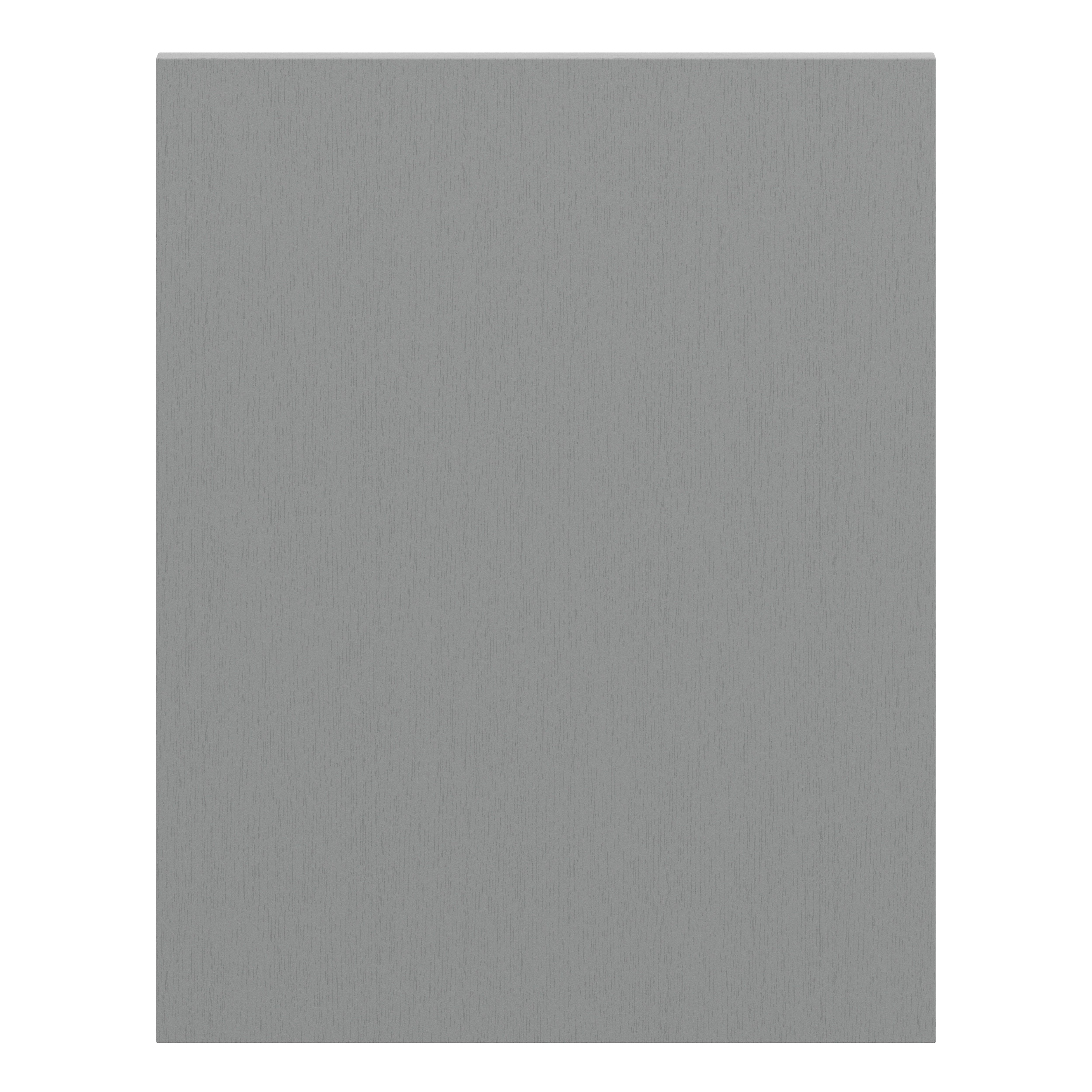 GoodHome Alpinia Matt Slate Grey Painted Wood Effect Shaker Standard End panel (H)720mm (W)570mm