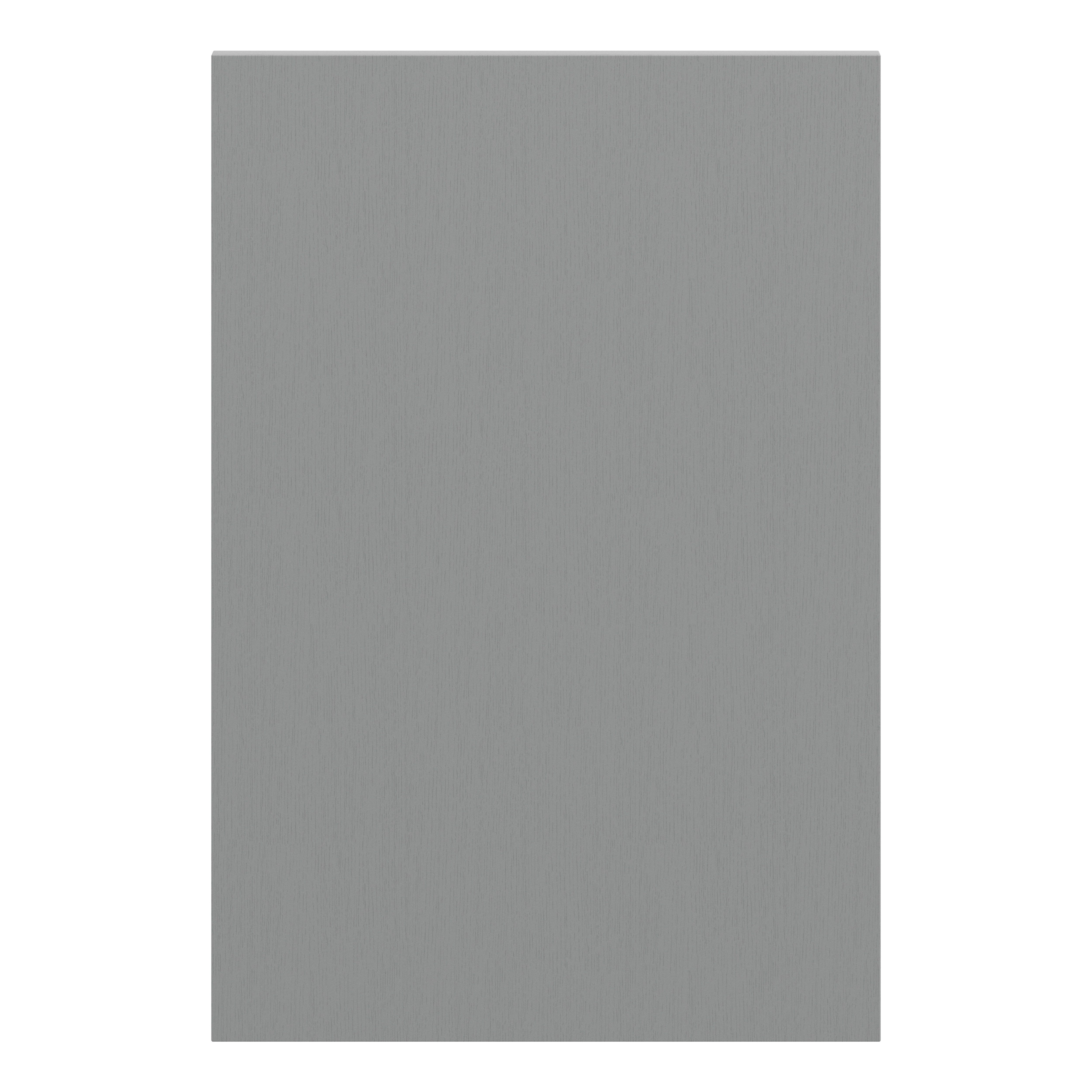 GoodHome Alpinia Matt Slate Grey Painted Wood Effect Shaker Standard End support panel (H)870mm (W)590mm