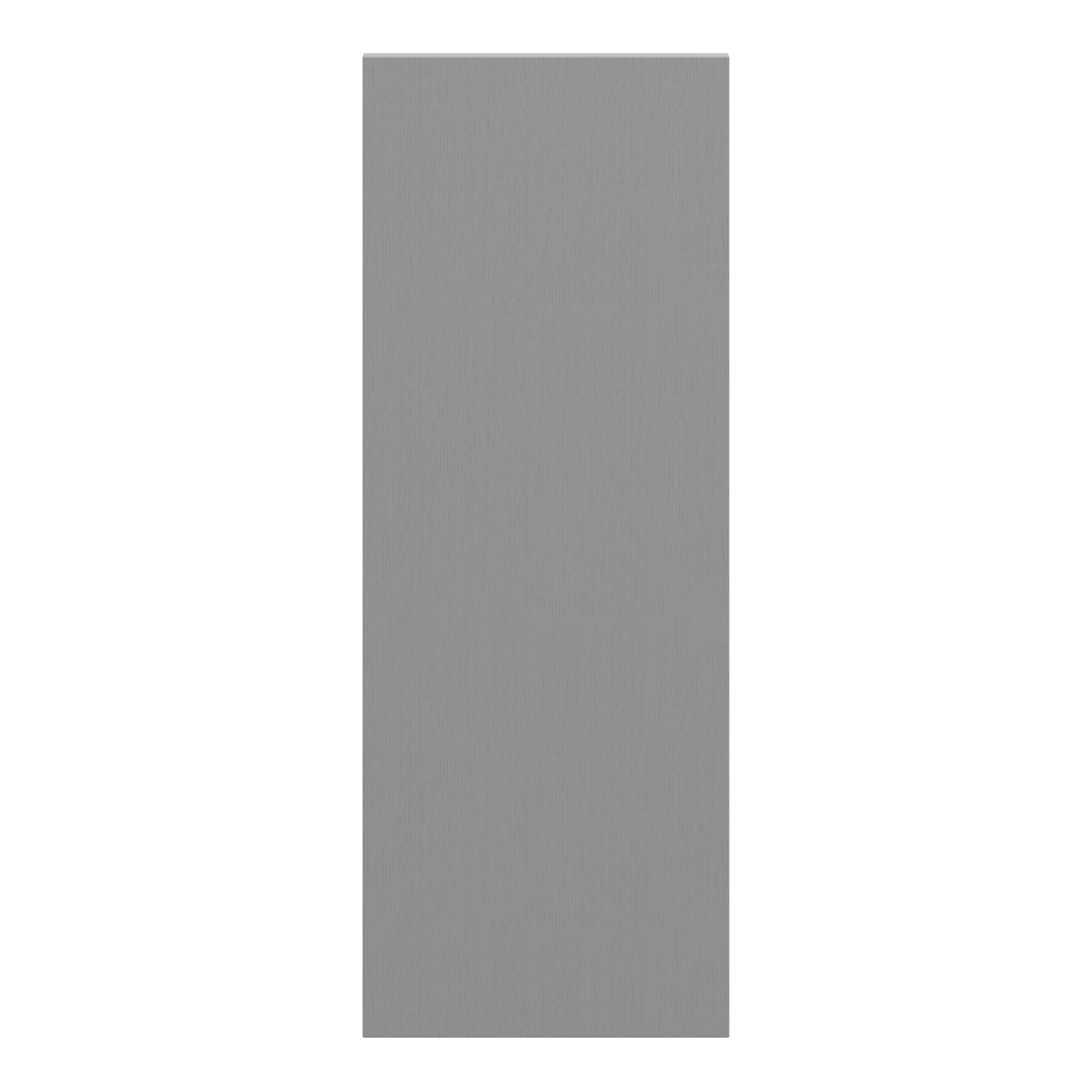 GoodHome Alpinia Matt Slate Grey Painted Wood Effect Shaker Standard Wall Clad on end panel (H)960mm (W)360mm