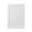 GoodHome Alpinia Matt white tongue & groove shaker Tall appliance Cabinet door (W)600mm (H)867mm (T)18mm