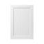 GoodHome Alpinia Matt white tongue & groove shaker Tall wall Cabinet door (W)600mm (H)895mm (T)18mm
