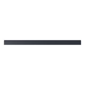 GoodHome Alpinia Midnight Navy Wood effect Square edge Stepped Plinth, (L)2400mm