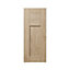 GoodHome Alpinia Oak effect shaker Drawerline Cabinet door, (W)300mm (H)715mm (T)18mm