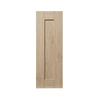 GoodHome Alpinia Oak effect shaker Highline Cabinet door (W)250mm (H)715mm (T)18mm