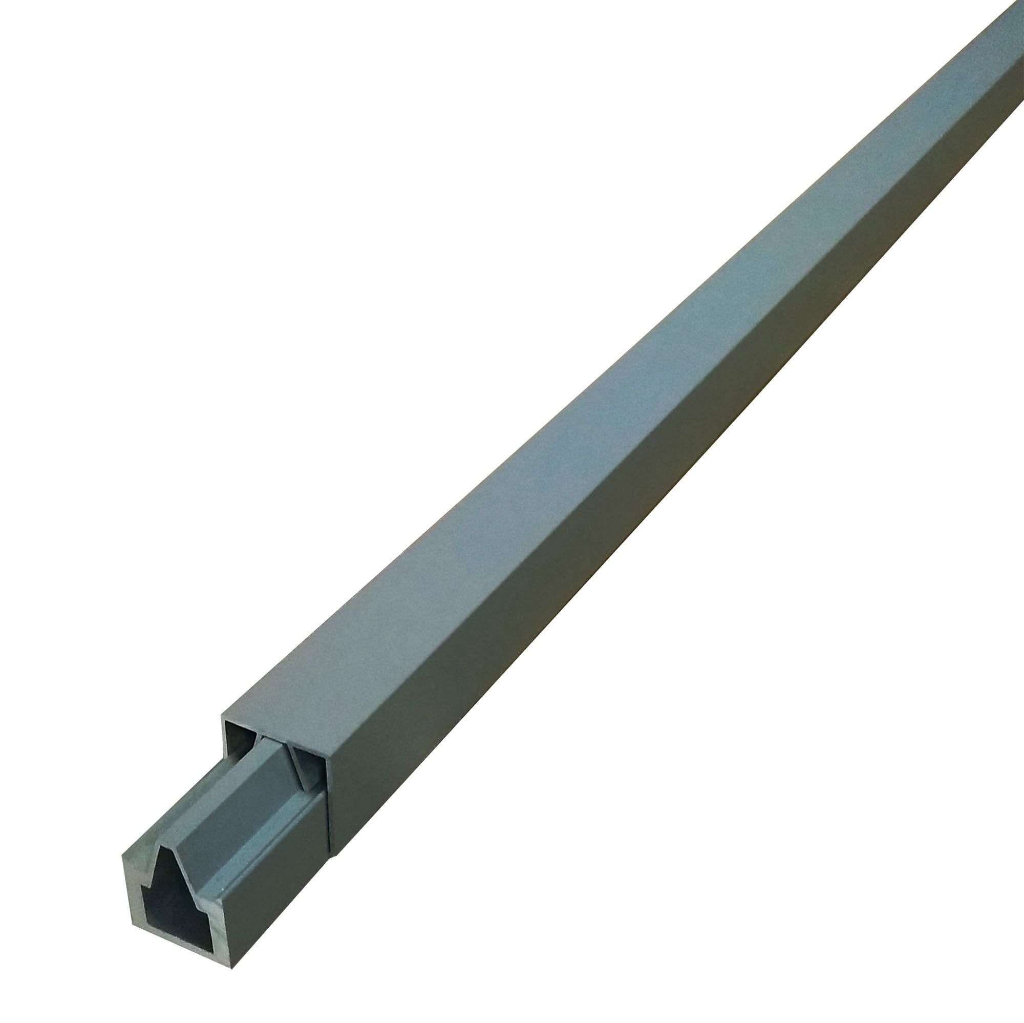 GoodHome Aluminium Finishing profile (L)1800mm (W)25mm of 2