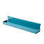 GoodHome Amantea Blue Stainless steel Wall-mounted Bathroom Shelf, (L)400mm (D)79mm (H) 67mm