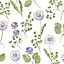 GoodHome Amber Cream Floral Smooth Wallpaper