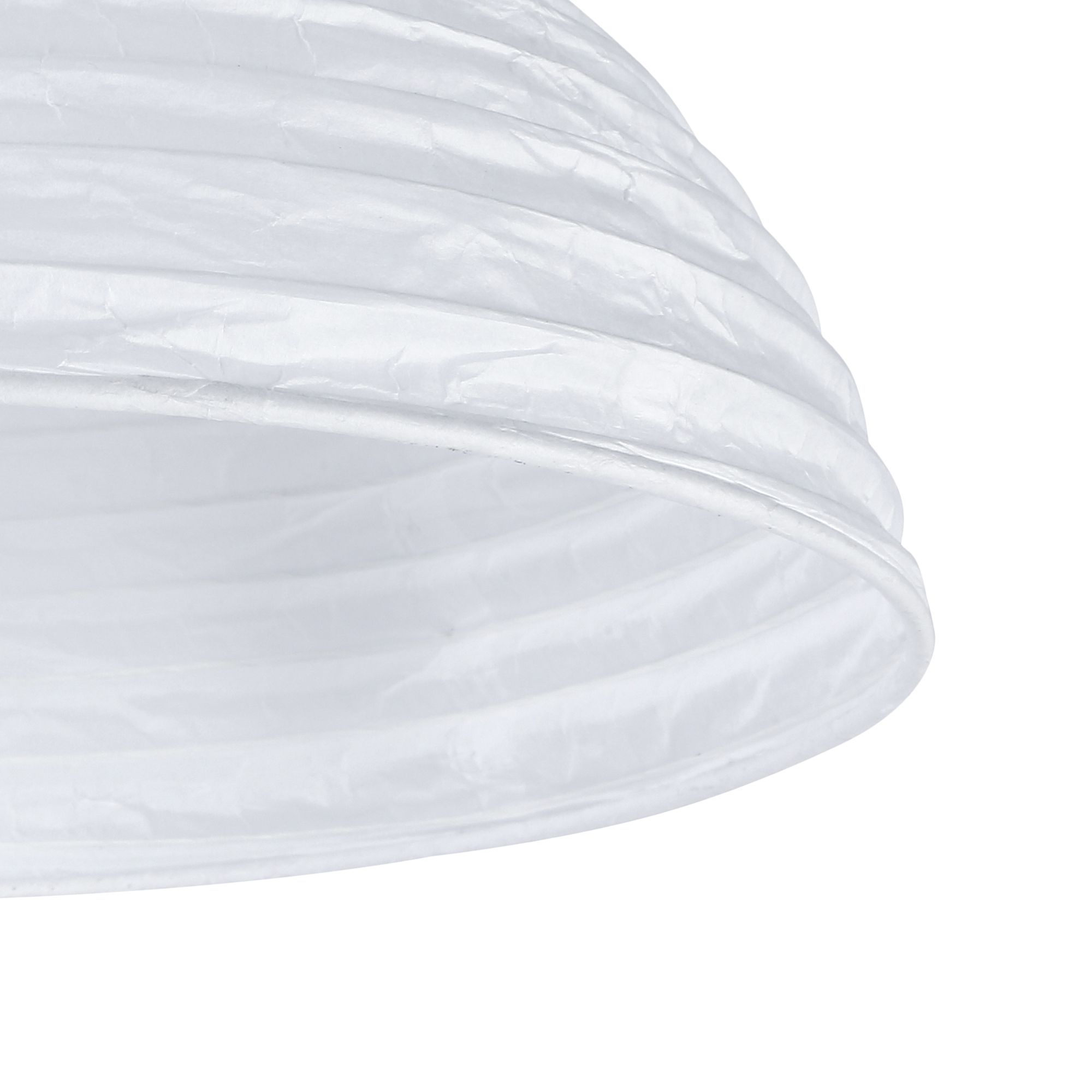 GoodHome Anbus White Light shade (D)38cm