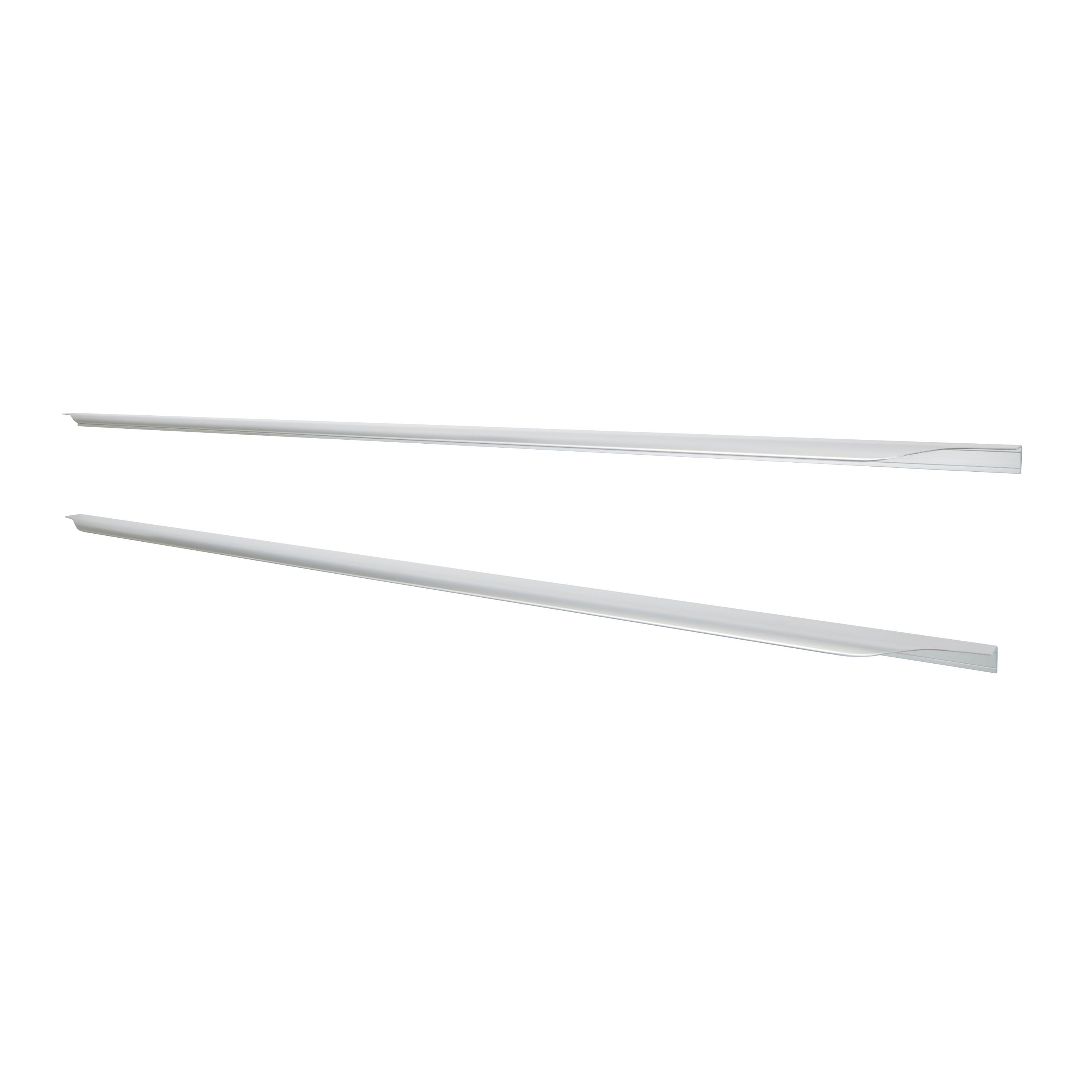 GoodHome Andali Silver Kitchen cabinets Edge Handle (L)997mm
