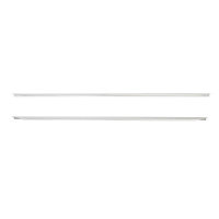 GoodHome Andali Silver Kitchen cabinets Edge Handle (L)997mm
