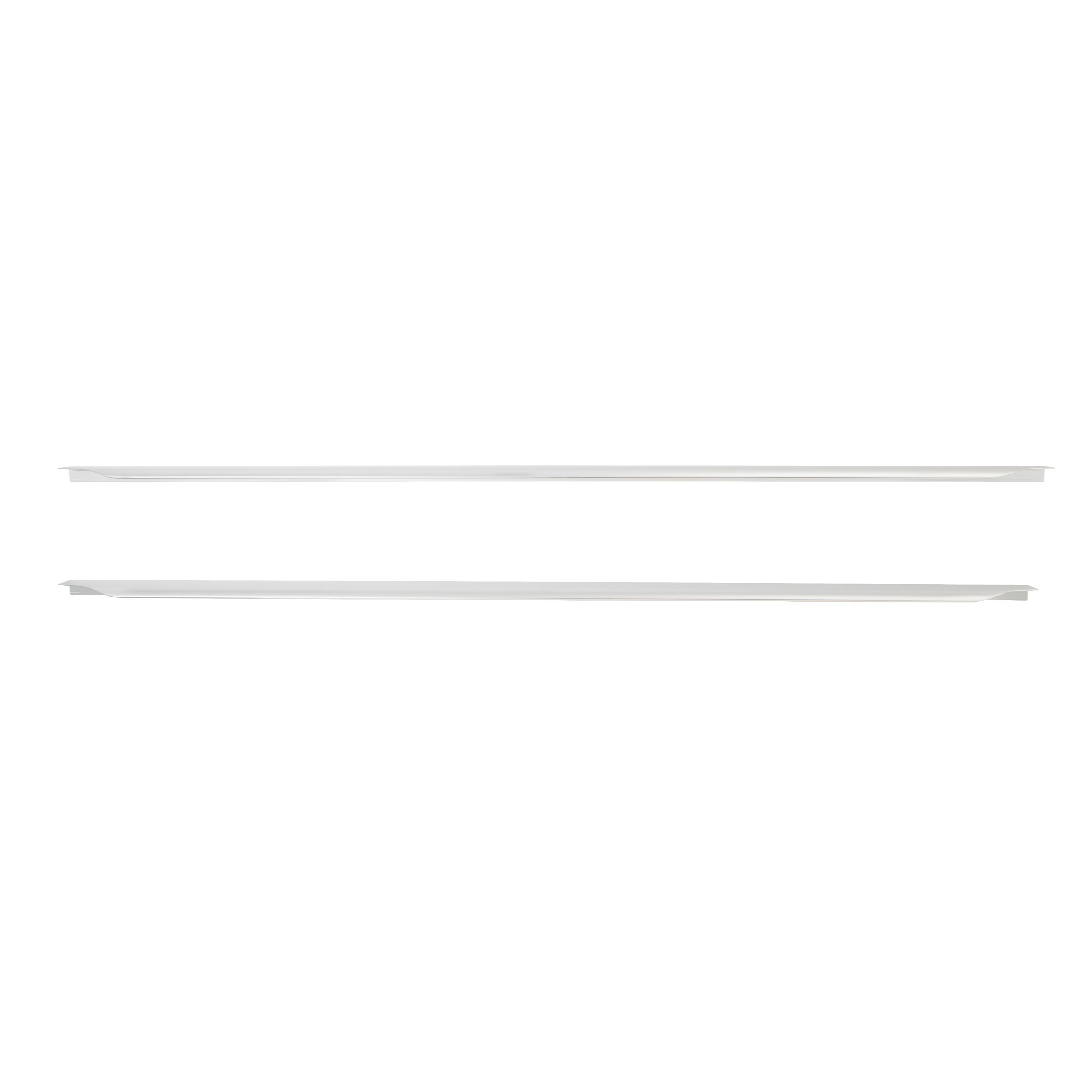 GoodHome Andali Silver Kitchen cabinets Edge Handle (L)997mm